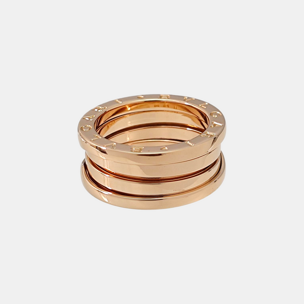 B.ZERO1 18k Rose Gold Ring EU 52