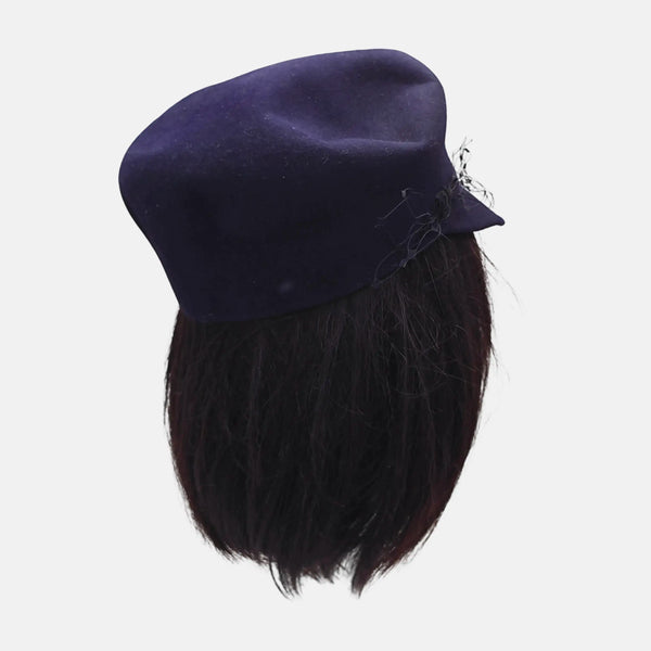 Gorro de nylon azul