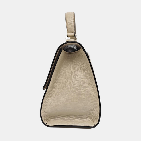 Calfskin Shoulder Bag Beige