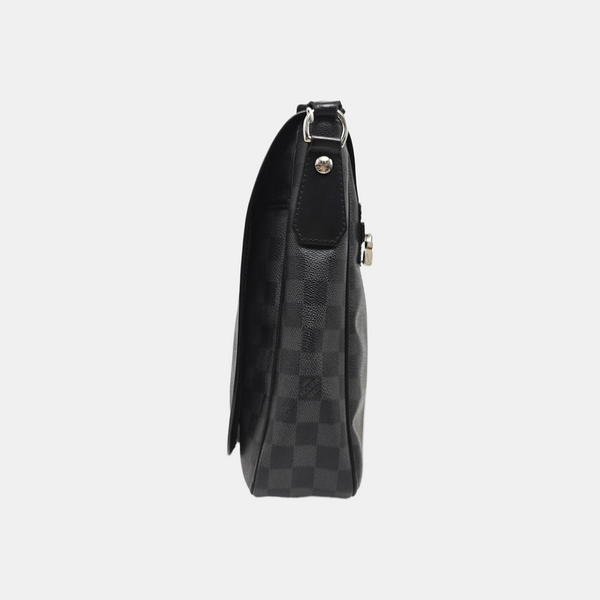 DANIEL Damier Graphite Lona Revestida Gris