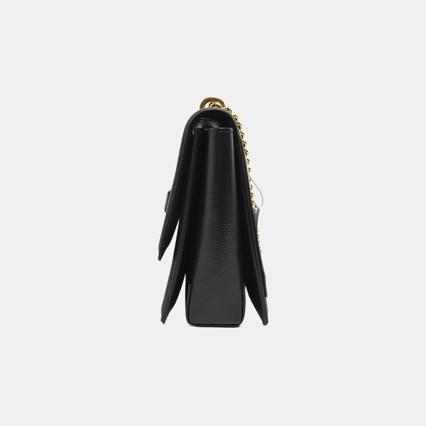 Ginny Medium Calfskin Black