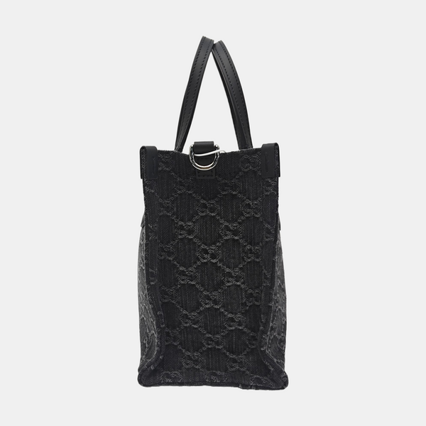 Ophidia Medium Monogram Canvas Black