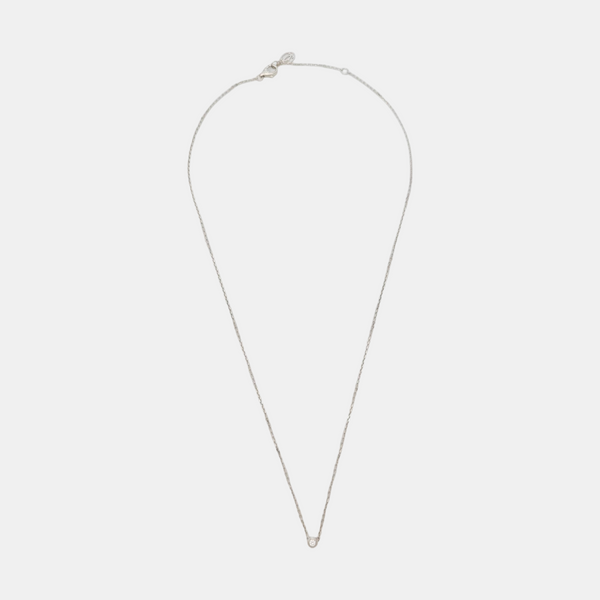 CARTIER D'AMOUR 18k White Gold Silver Necklace