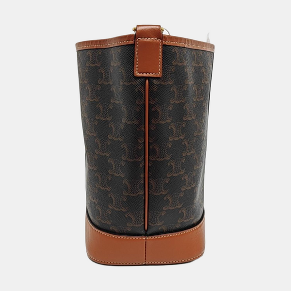 TRIOMPHE CANVAS Small Coated Canvas Brown