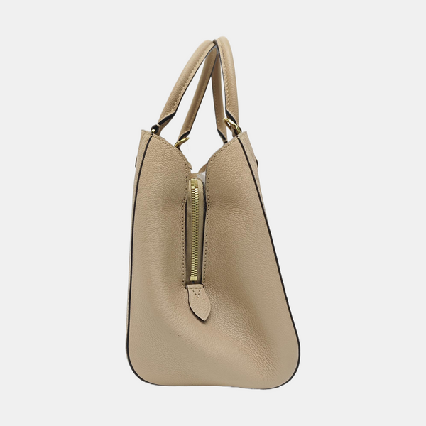 MONTAIGNE Monogram Calfskin Beige