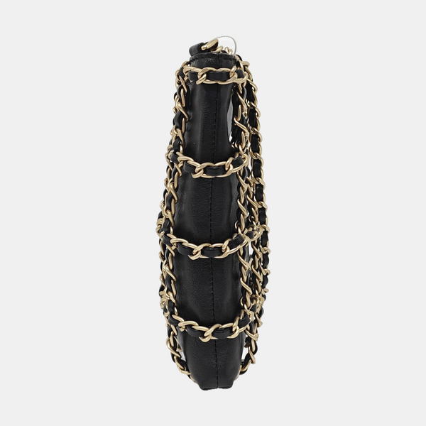 Lambskin Crossbody Bag Black