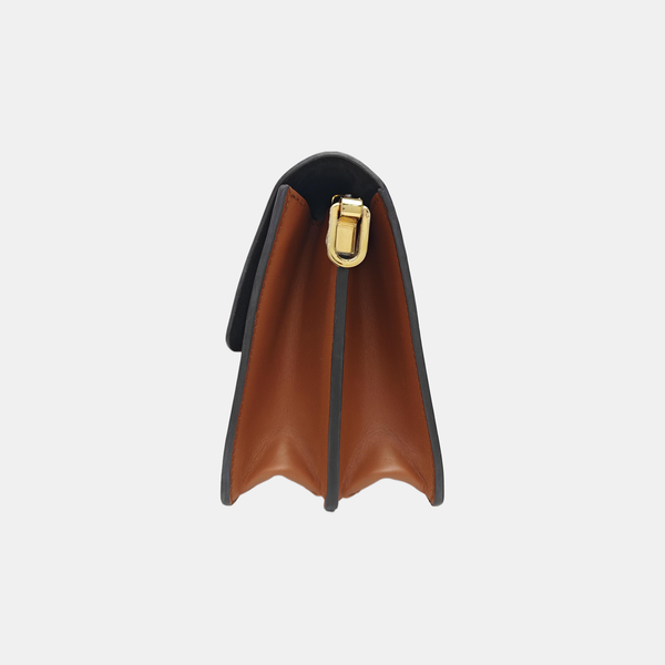 DAUPHINE MM Monogram Coated Canvas Brown
