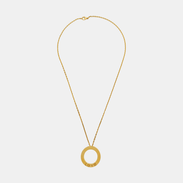 LOVE 18k Rose Gold Necklace