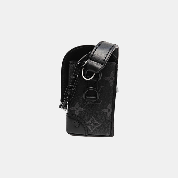STEAMER Mini Monogram Coated Canvas Black