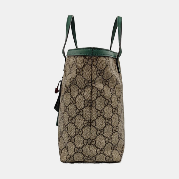 Children’s GG Bucket Monogram Coated Canvas Beige