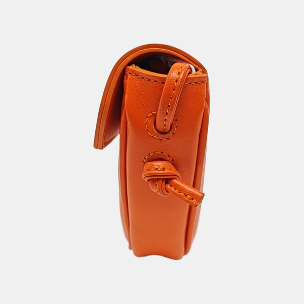 TRIANGLE Calfskin Orange