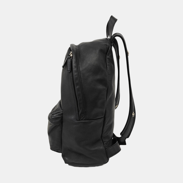 Calfskin Backpack Black