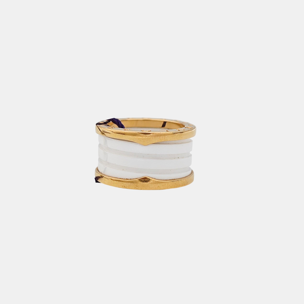 B.ZERO1 18k Rose Gold Ring EU 52