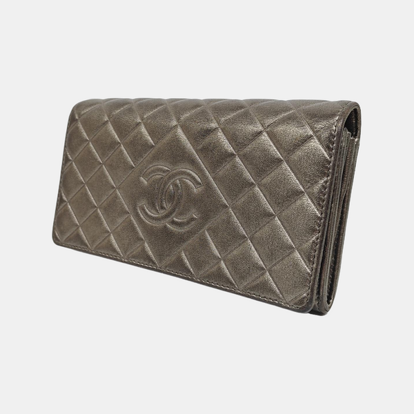 Quilted Lambskin Shoulder Bag Green