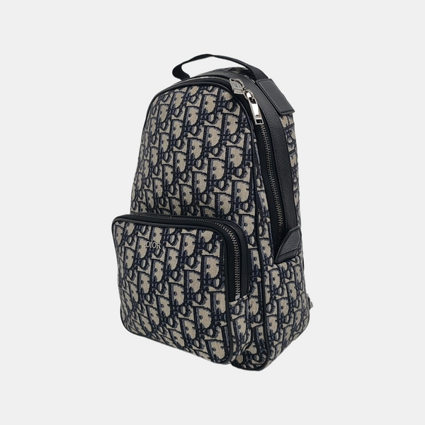 Quilted Fabric Crossbody Bag Multicolor