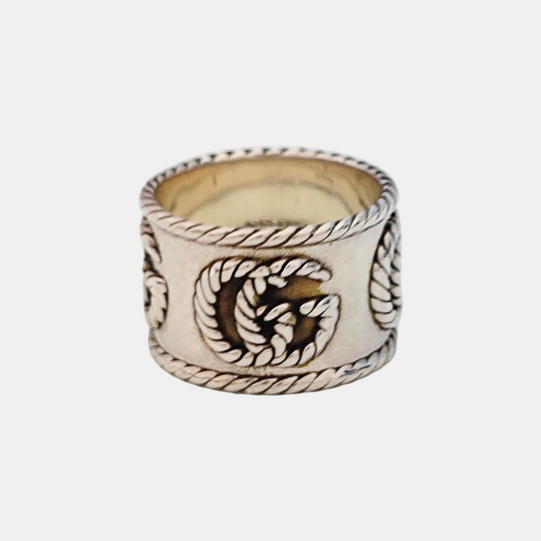 GG Running 925 Sterling Silver Ring HK 15