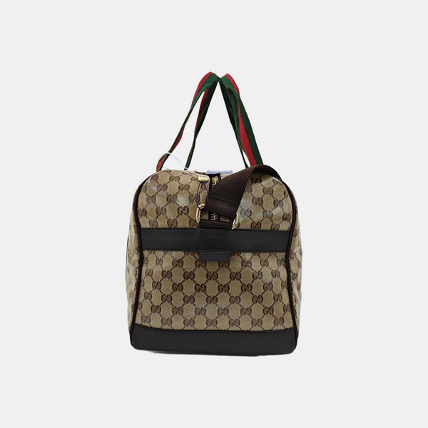 Monogram Coated Canvas Tote Bag Beige