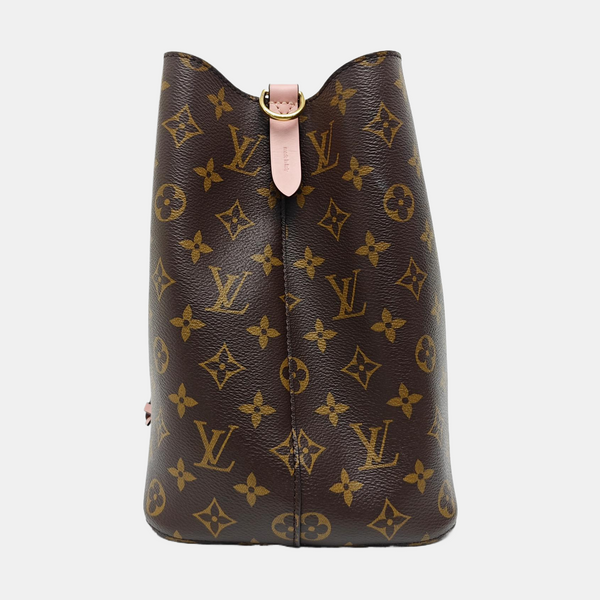NÉONOÉ MM Monogram Coated Canvas Brown