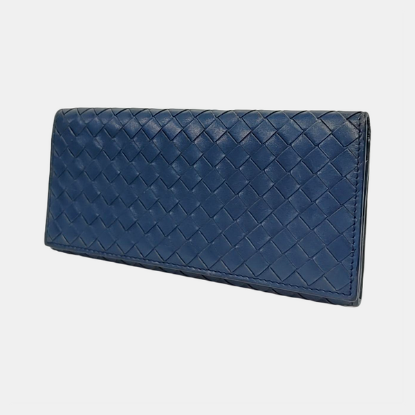 Calfskin Wallet Blue