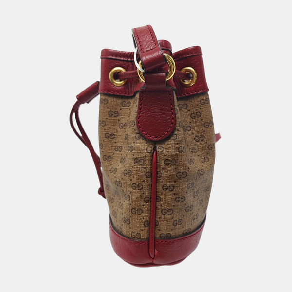 Doraemon X Gucci Mini Monogram Coated Canvas Multicolor