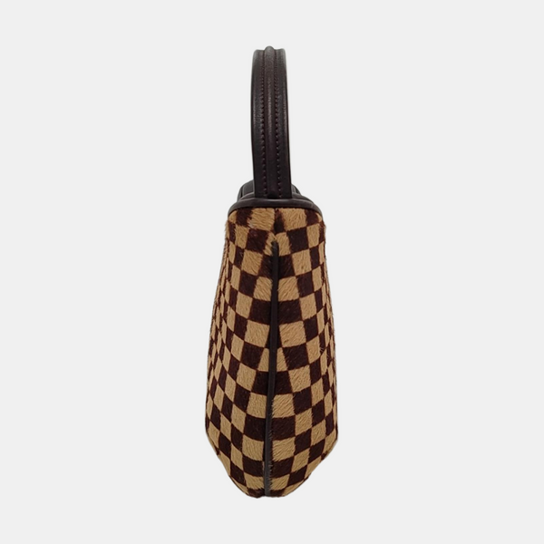 TIGRE Damier Ebene Horsehair Brown