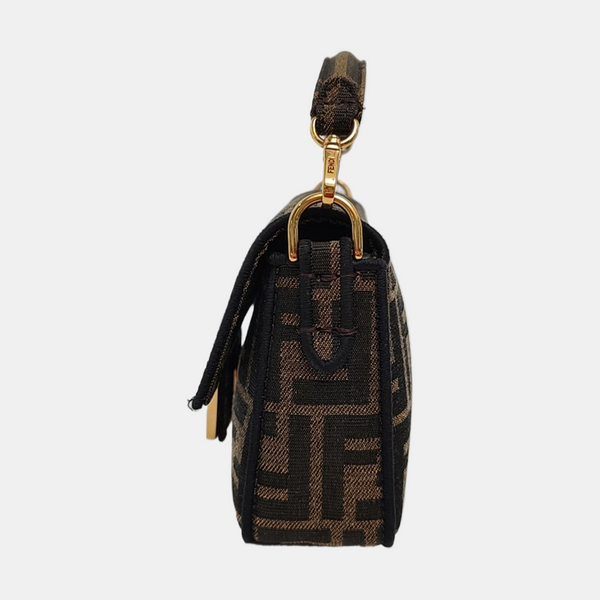 Baguette Mini Fabric Brown