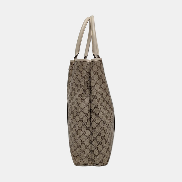 Monogram Coated Canvas Top Handle Bag Black