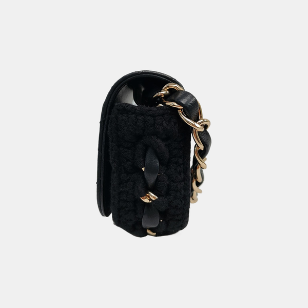 Quilted Lambskin Black
