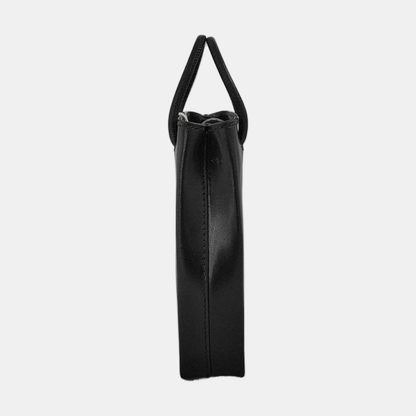 Shopping Bag Calfskin Black