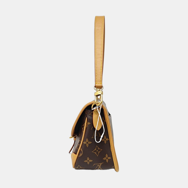 DIANE Monogram Coated Canvas Brown