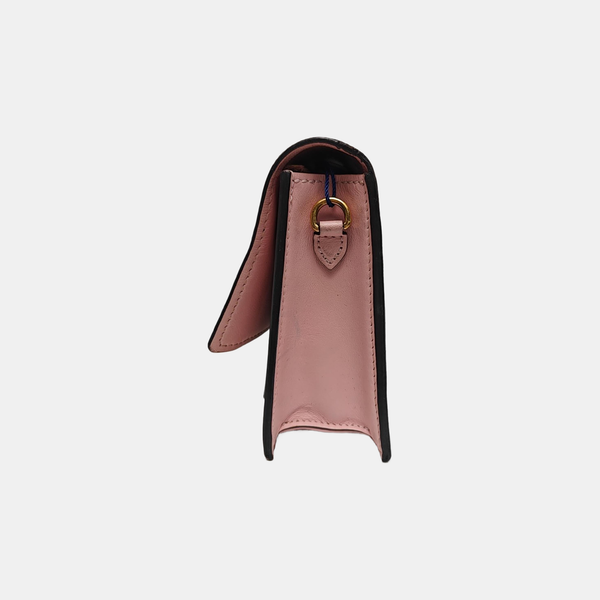 FLORE Monogram Coated Canvas Brown
