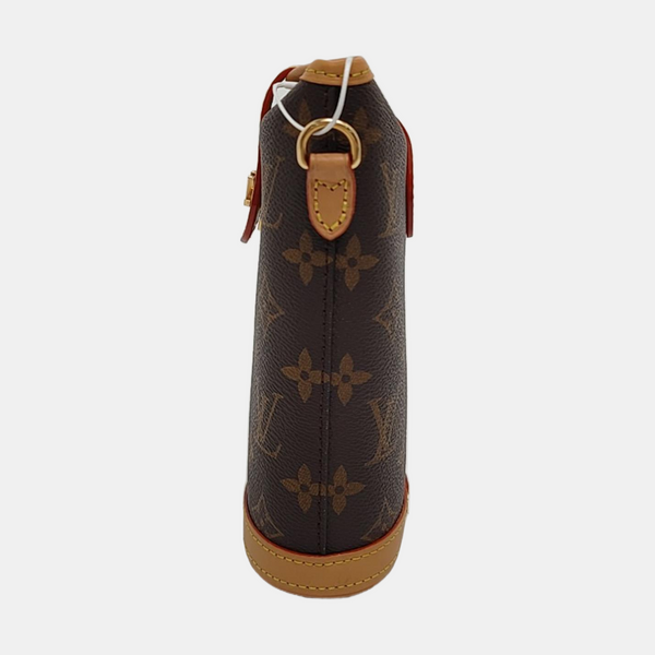 FOLD ME Monogram Coated Canvas Brown