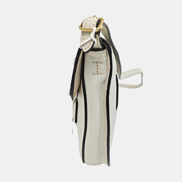 SYMMETRICAL Calfskin White