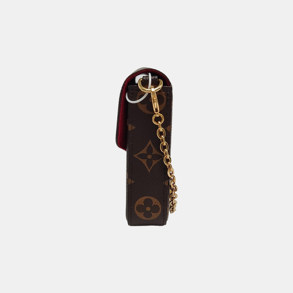 FÉLICIE Monogram Coated Canvas Brown