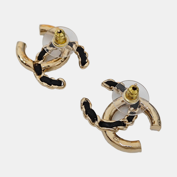 Metal Gold Stud Earrings