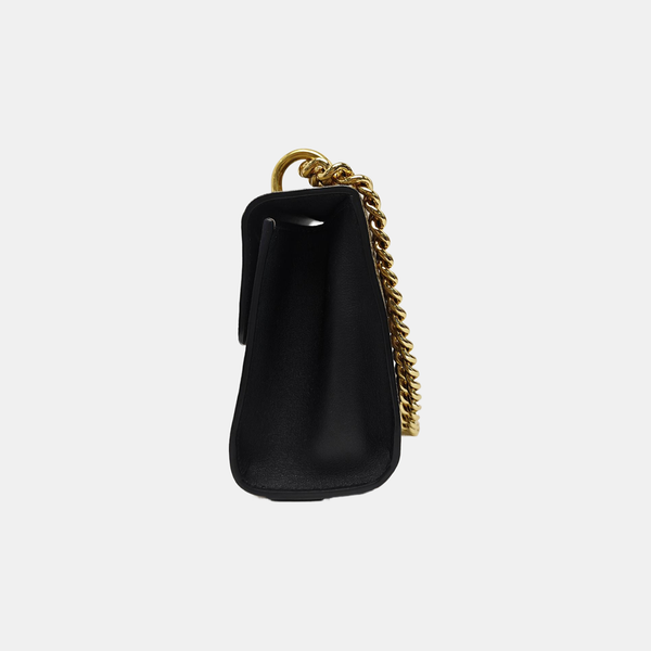 Padlock Small Monogram Coated Canvas Beige