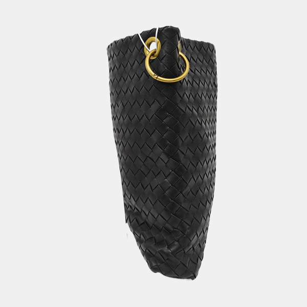 Calfskin Shoulder Bag Black