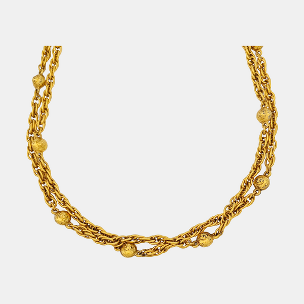 Metal Gold Necklace