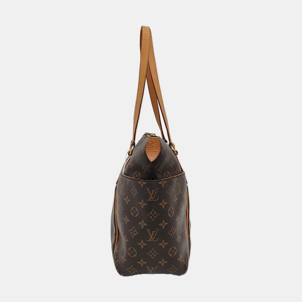TOTALLY MM Monogram Coated Canvas Brown