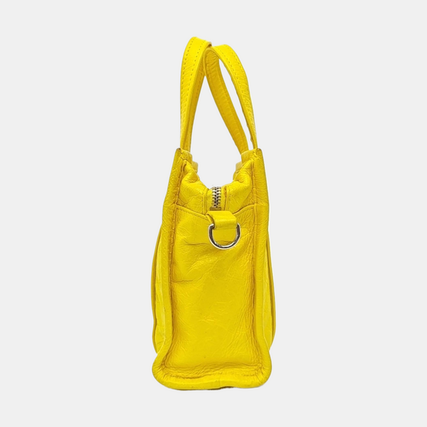 Bazar Quilted Calfskin Yellow