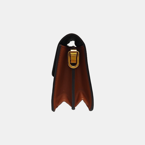 DAUPHINE Mini Monogram Coated Canvas Brown
