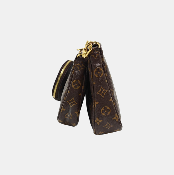 MULTI Monogram Coated Canvas Brown