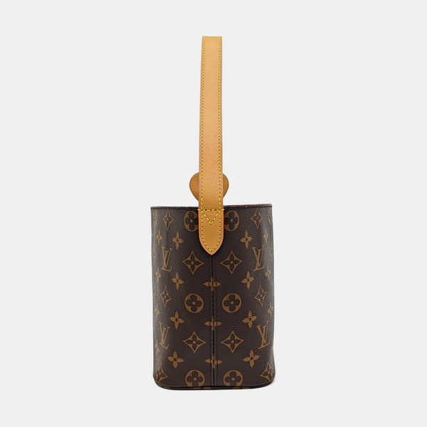 ALL IN Monogram Coated Canvas Brown