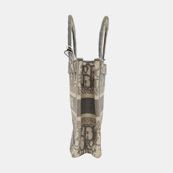 Book Tote Mini Canvas Gray