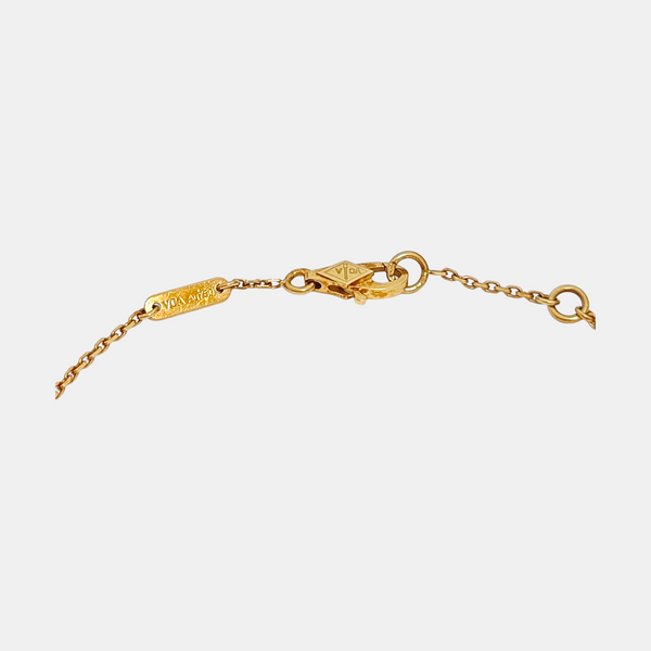 Sweet Alhambra 18k Gold Bracelet