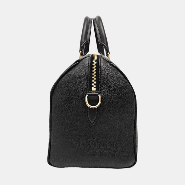 SPEEDY 25 Monogram Calfskin Black