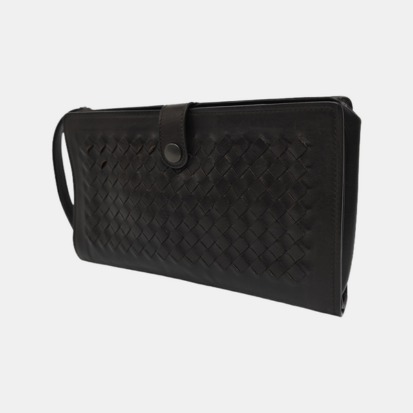 Calfskin Clutch Red