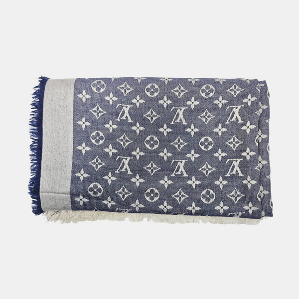 Mulberry Silk Scarf Blue