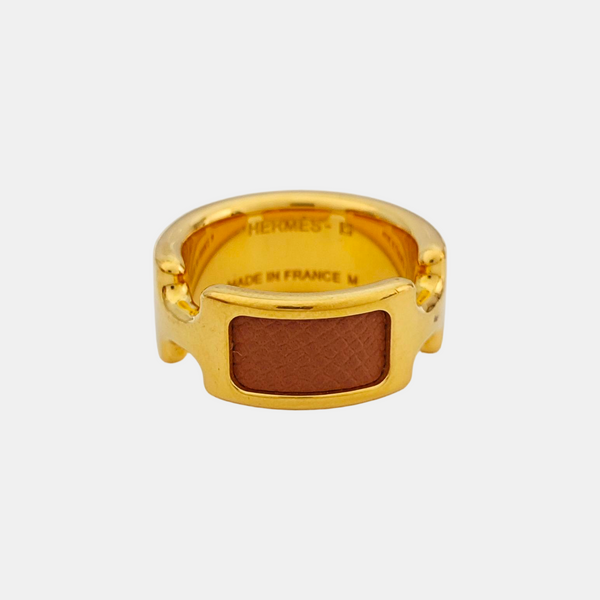Clic H Metal Gold Ring EU 54