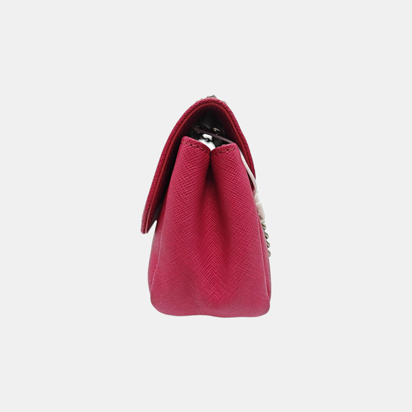 Calfskin Shoulder Bag Red